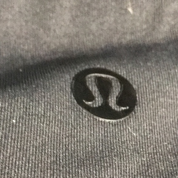 Lululemon Crop Leggings Mesh Panels Waistband Hidden Pocket Black Sz 4 - Picture 5 of 5